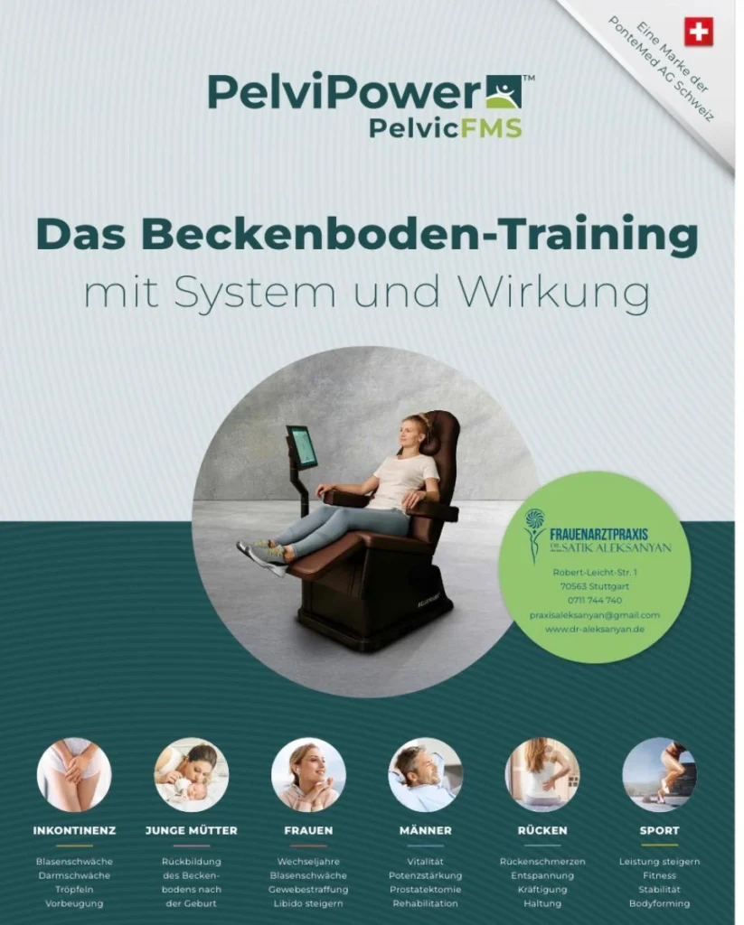 PelviPower Beckenbodentraining - Jetzt in unserer Praxis in Stuttgart